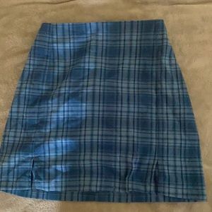 Pacsun Plaid print skirt